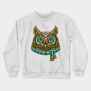 Winter Owl Crewneck Sweatshirt